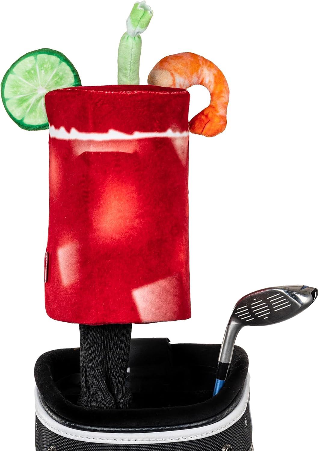 Daphne's Taco Golf Headcover - Fits Up to 460cc Driver - Yellow, Floral Pattern - Plush Material - Golf