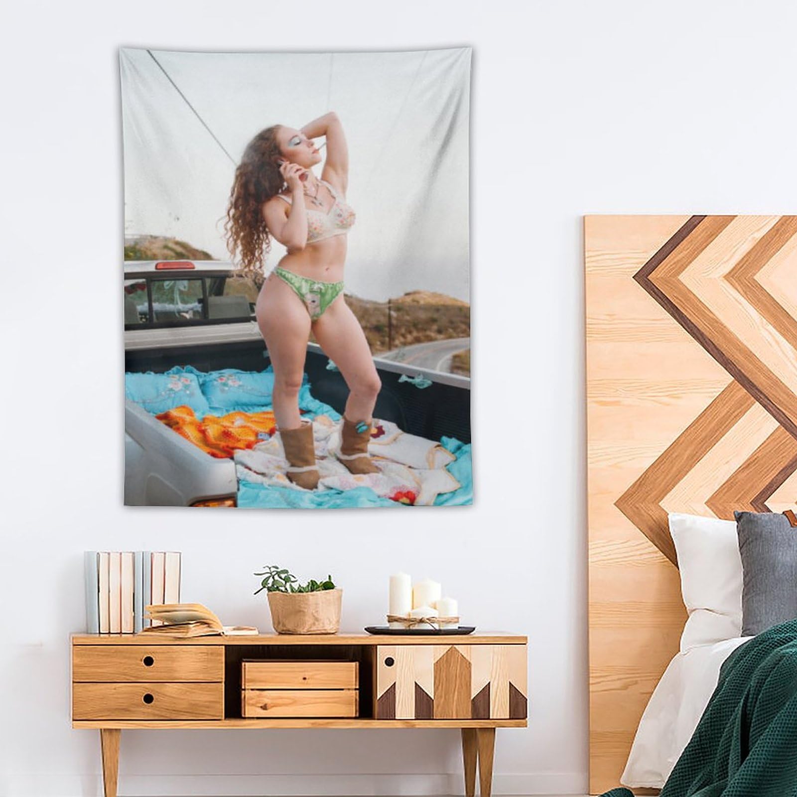 Arazzo Da Parete Con Notazione Musicale - Tappeto Decorativo 150x200cm In Poliestere | Per Camera E Soggiorno - Foto 12