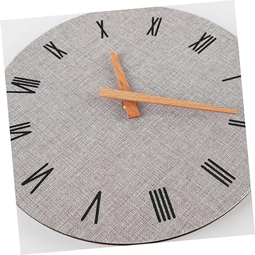 Miniatura 6 de IMIKEYA 1 unid 12 reloj de pared silencioso reloj de pared digital reloj de pared retro reloj de pared decorativo reloj de pared reloj de pared