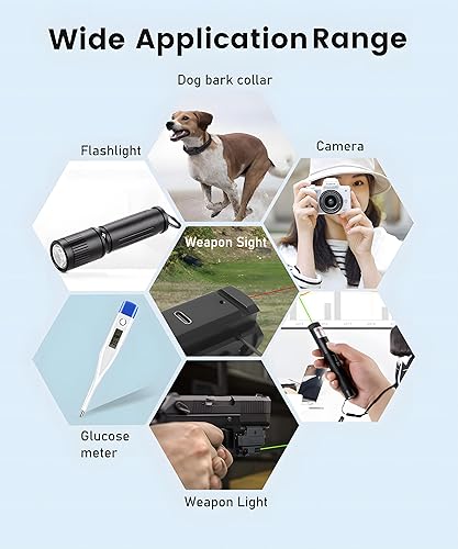 Miniatura 3 de CR13N 3V Lithium Batteries CR 13N DL13N CR-13N 2L76 for Laser Sight Dog Collar 170mAh 5 Pack