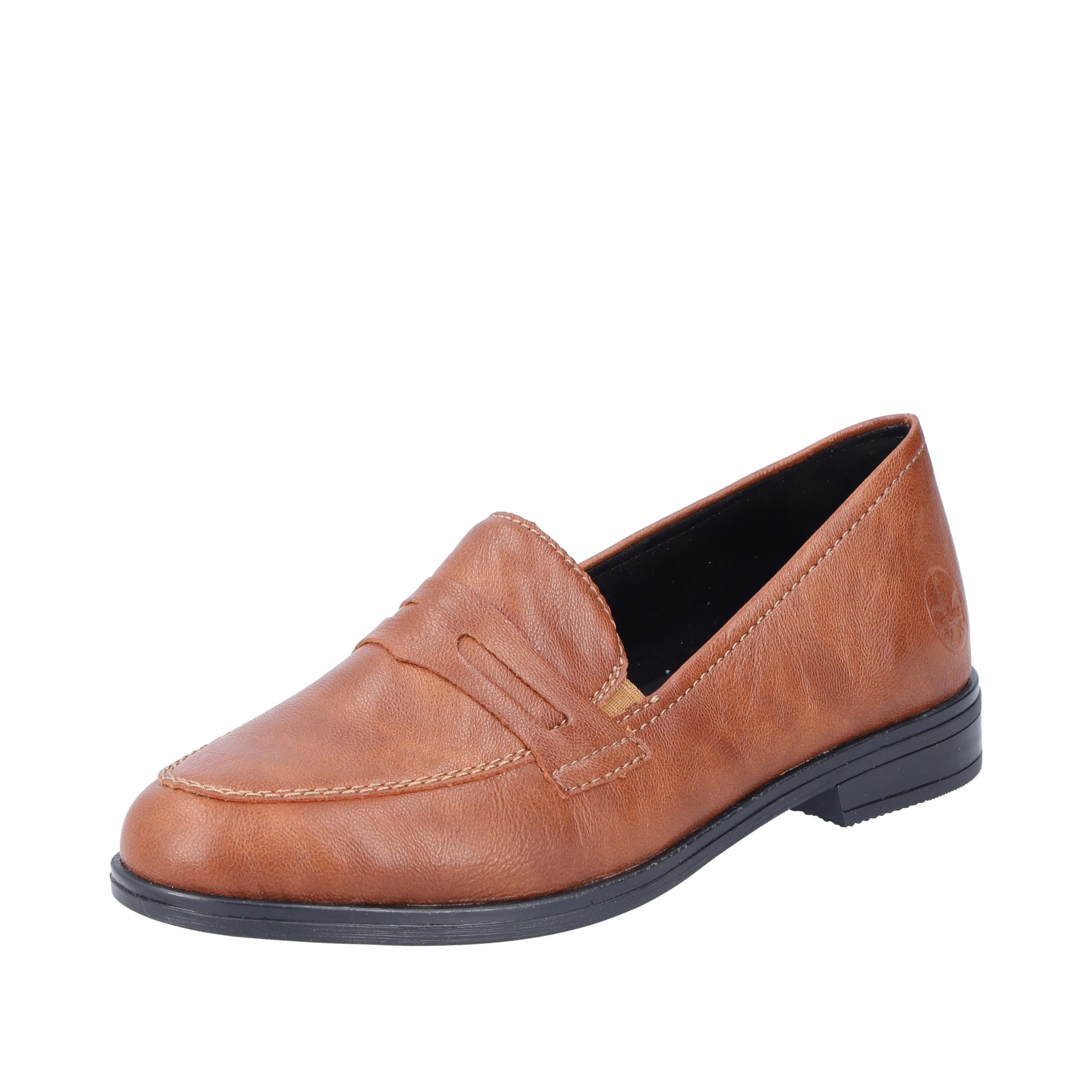 Rieker Women's 46260 Loafer, Brown, 3.5 UK