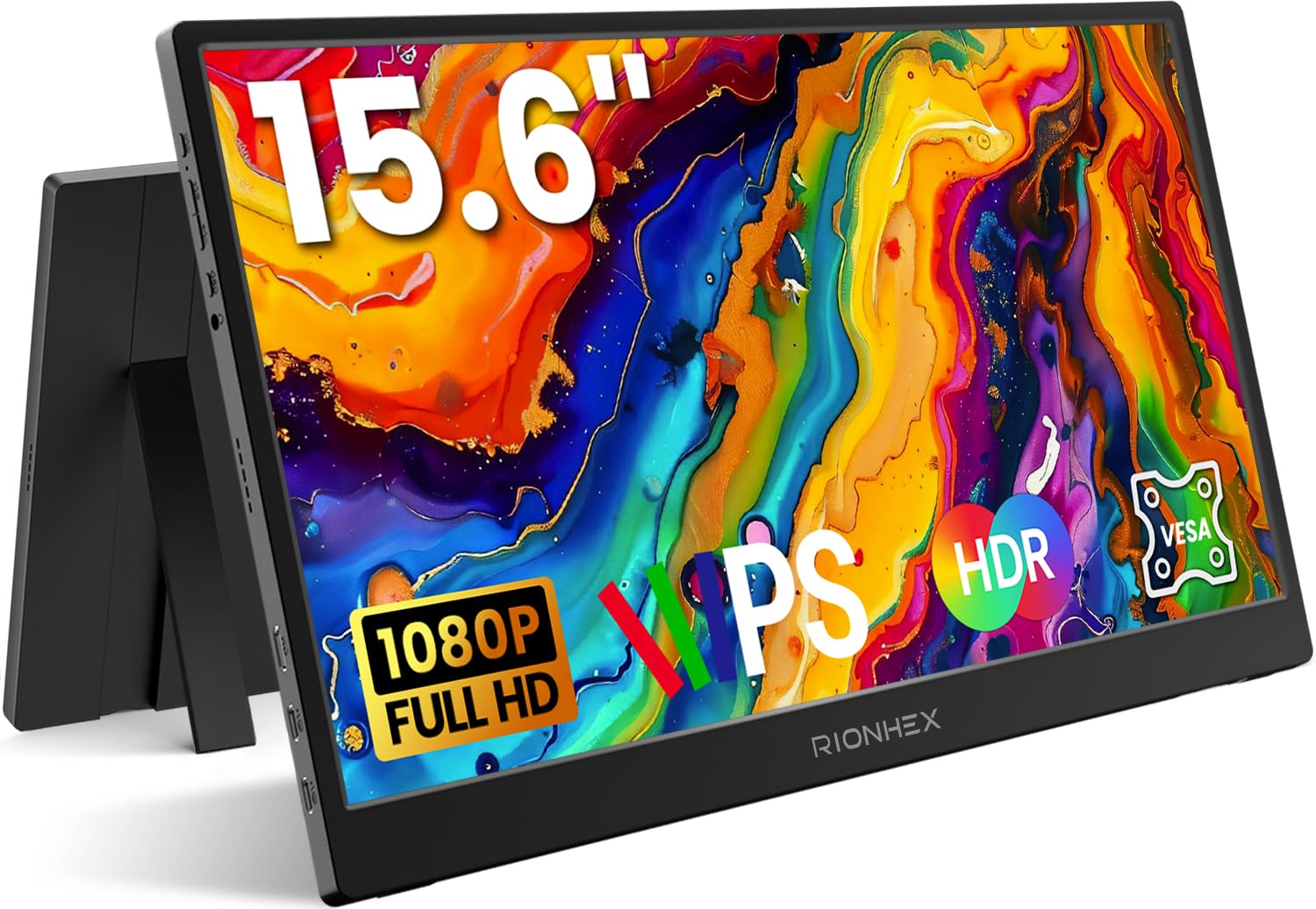 Amazon.com: Rionhex Portable Monitor, 15.6 inch 1080P USB-C HDMI