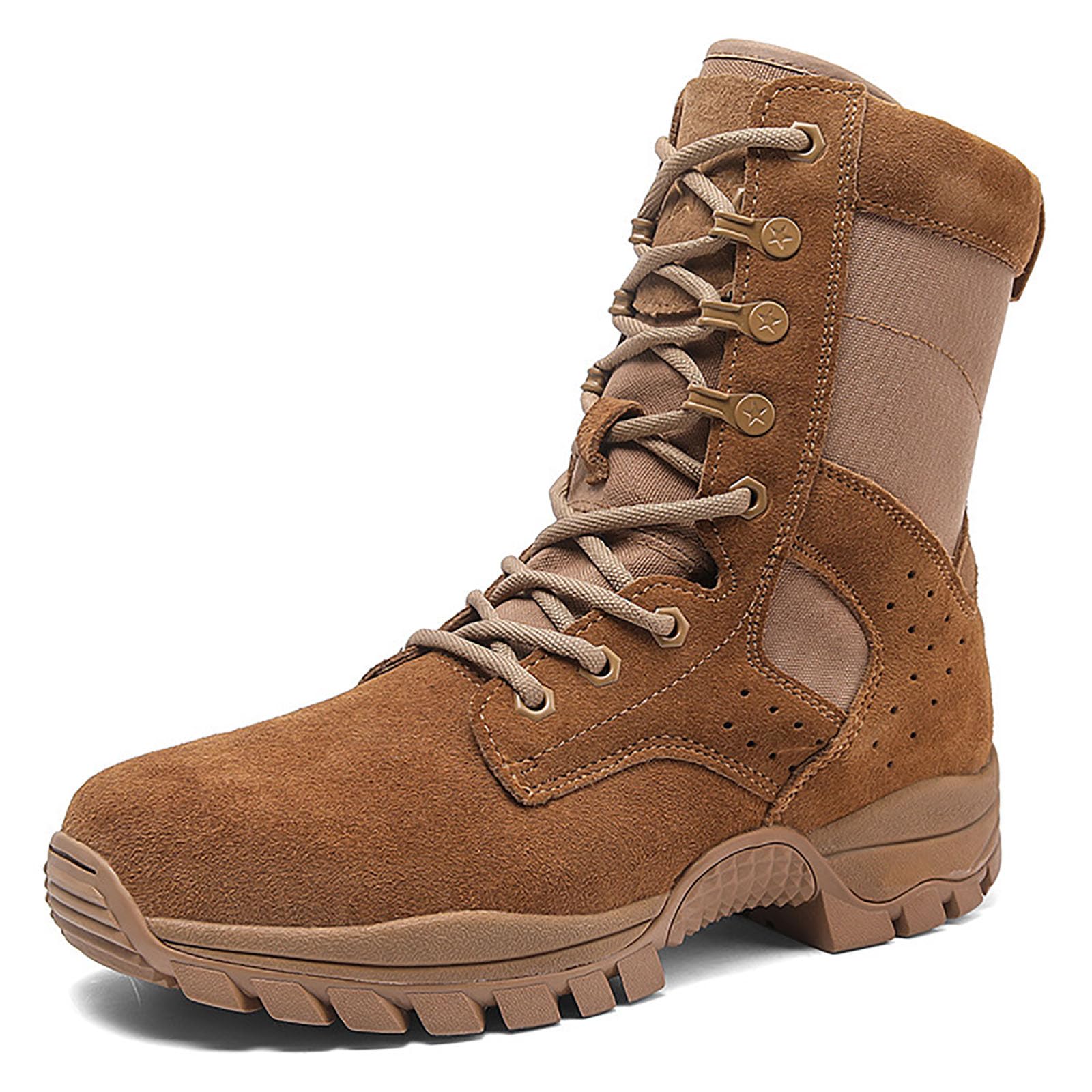 Taktyczne buty bojowe, Męskie taktyczne buty pustynne brązowe 36-46 EU(46 EU)