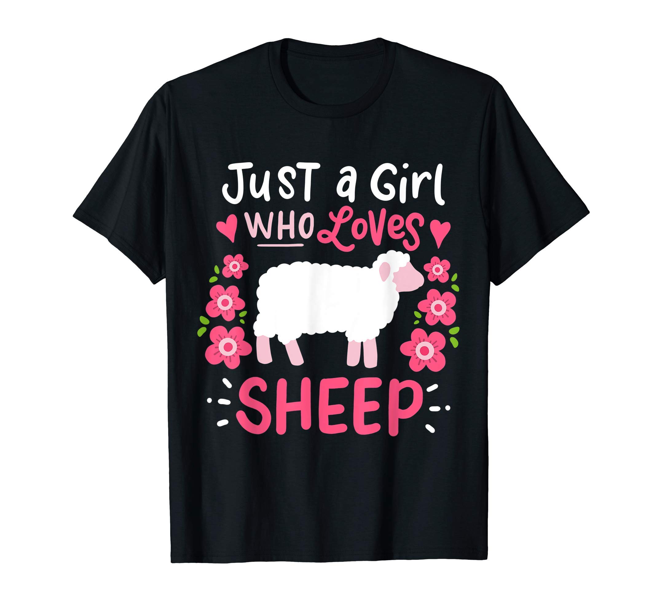 Sheep Just A Girl Who Loves Sheep T-Shirt