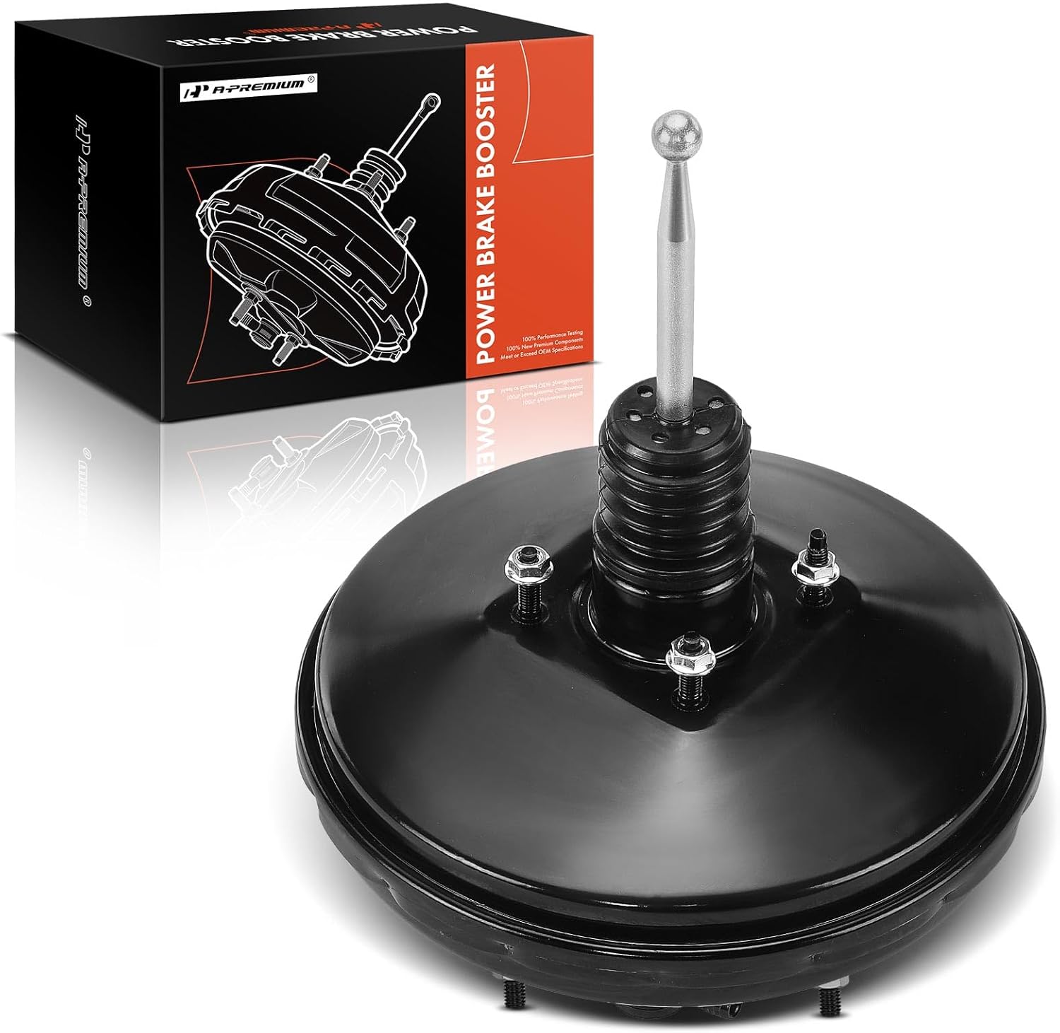 A-Premium Vacuum Power Brake Booster Compatible with Volkswagen Jetta 1999-2005, Golf 1999-2006, Golf City 2007-2010, Beetle 1998-2005 & Audi TT/TT Quattro 2000-2002, Without Master Cylinder