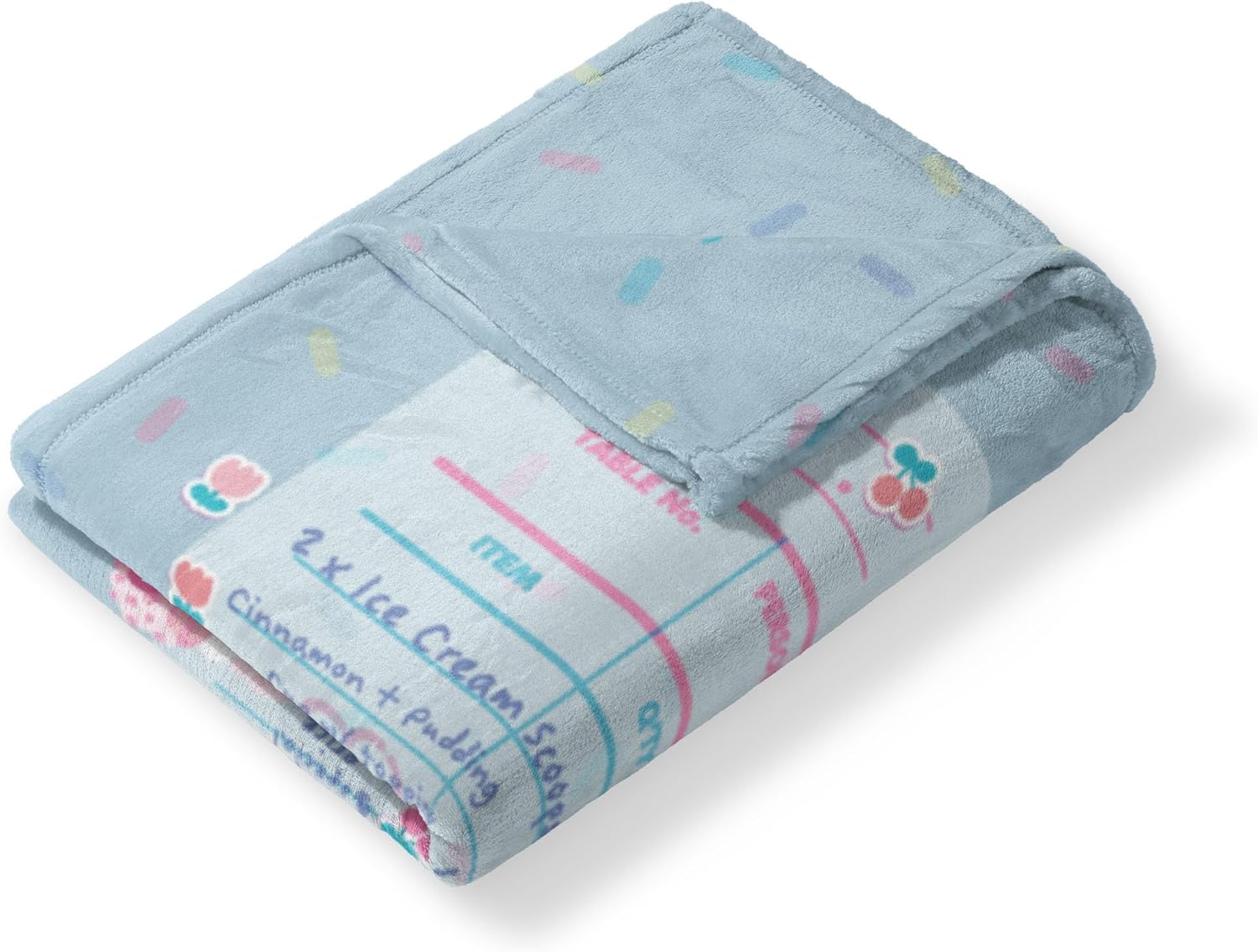 Northwest Sanrio Hello Kitty & Friends, Ice Cream Menu, Silk Touch Throw 50 x 60 Inches - Image 3
