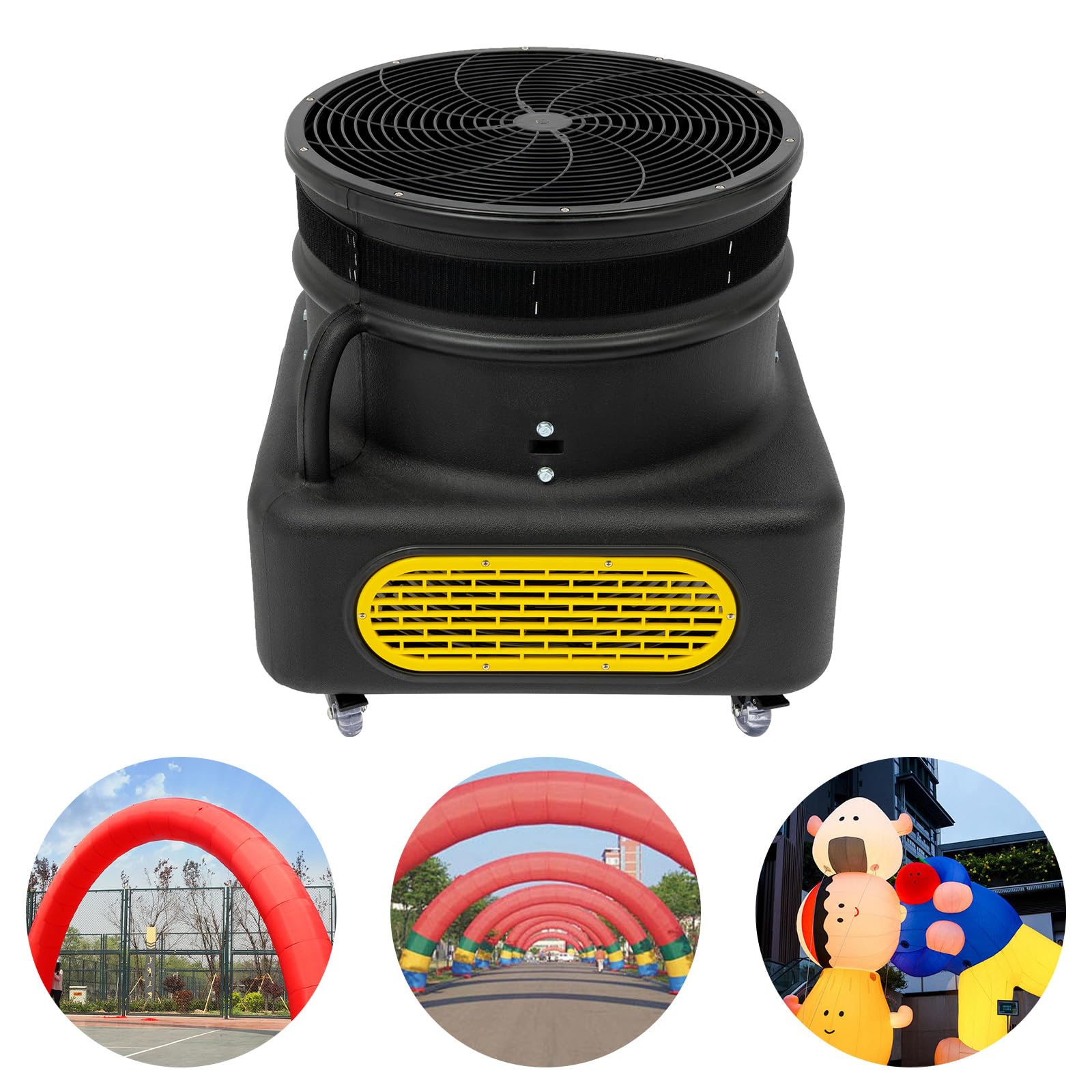 Ventilatore elettrico per ballerini gonfiabili, ventilatore radiale elettrico, ventilatore radiale, per ballerine delle bambole, per case e aziende, compleanni, feste, negozi
