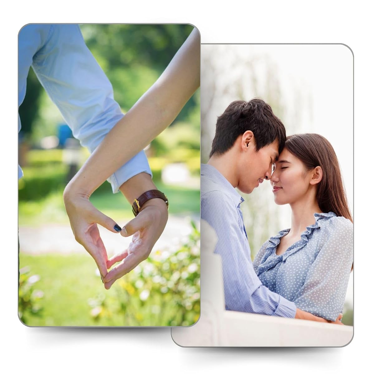 Brandian | Pack of 1 | Love Wallet Card with Custom Photo & Spotify Song | Size