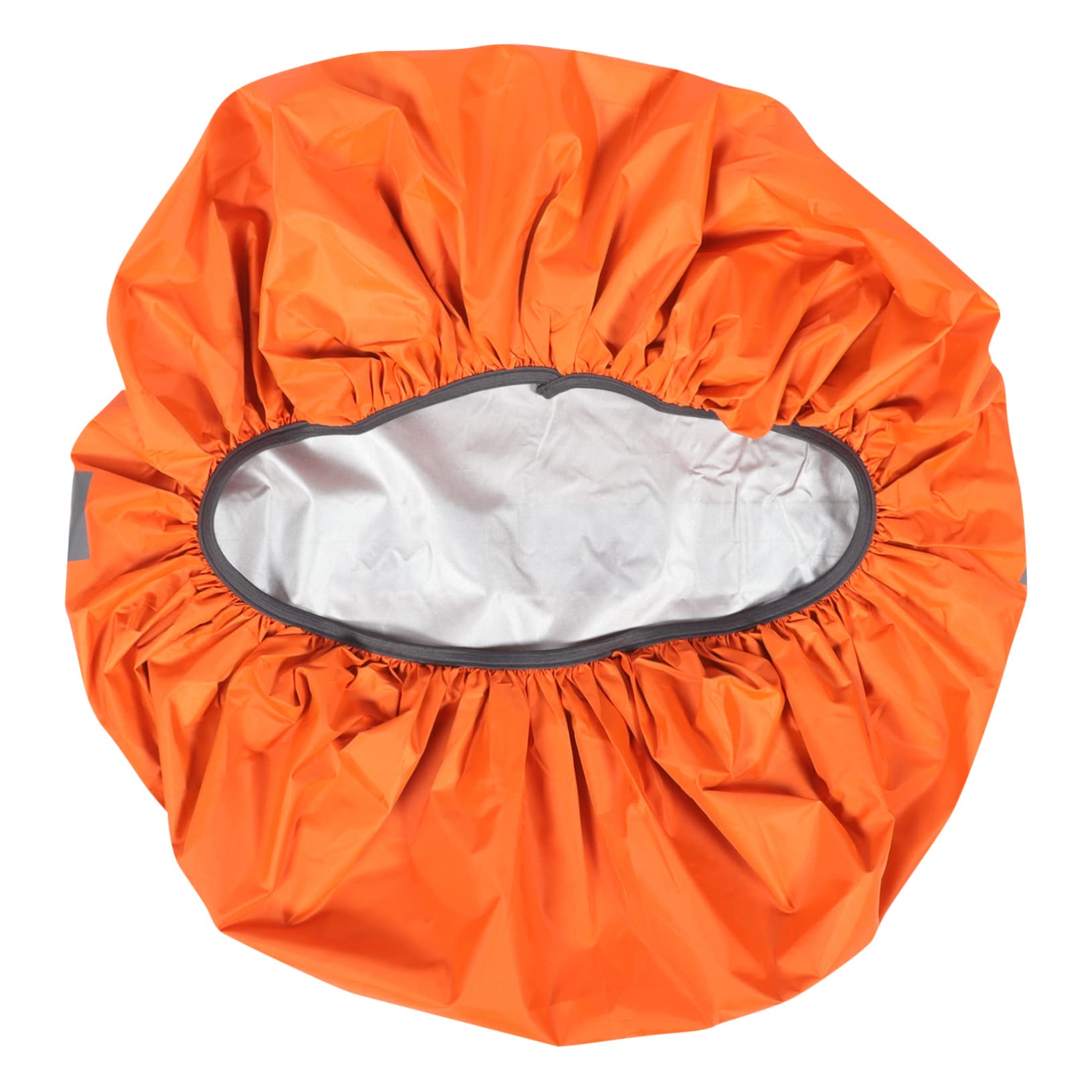 TOYANDONA Funda para Lluvia Cinta Reflectante Funda Impermeable Trasera Impermeable Funda para Lluvia Funda para Senderismo Funda para Viaje Funda Impermeable Color Naranja