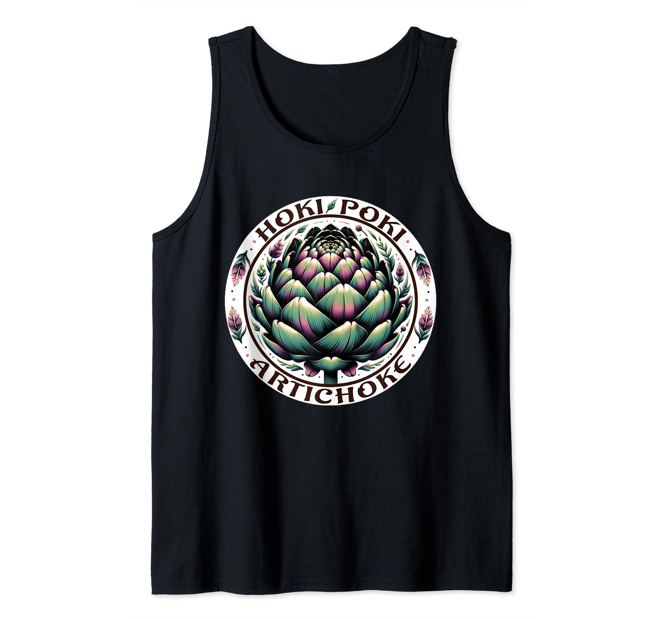 Hoki Poki Artichoke Artichoke vegan vegetarian artichoke Tank Top