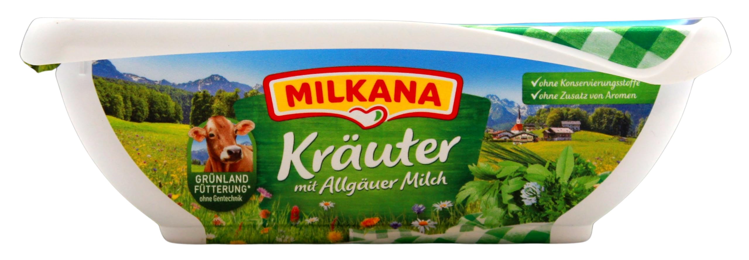 Milkana Kräuter Schmelzkäse, 8er Pack (8 x 190g)