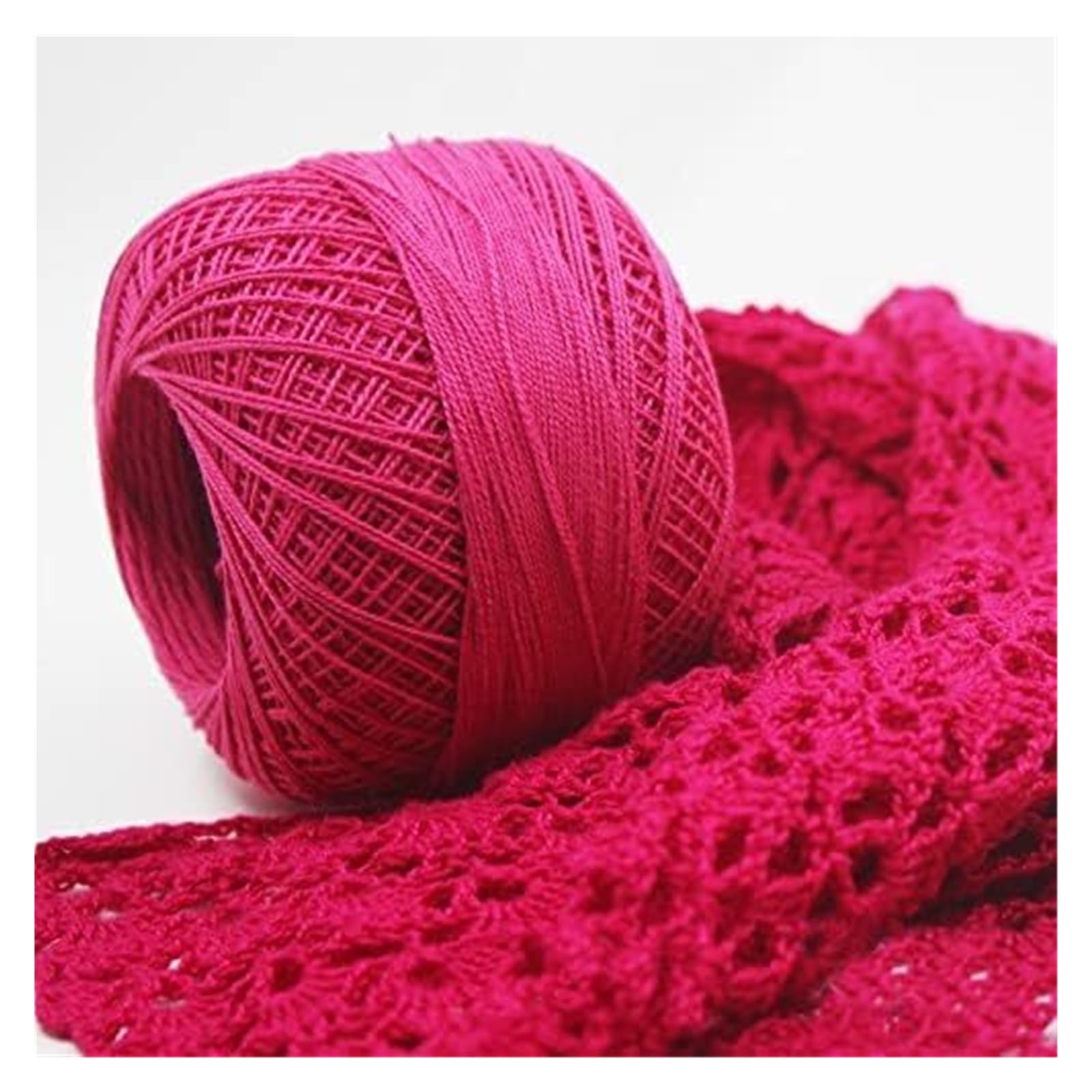 Fil chenille épais, Cordon de soie tricoté, fil fin, tricot, crochet, à coudre peigné(23)