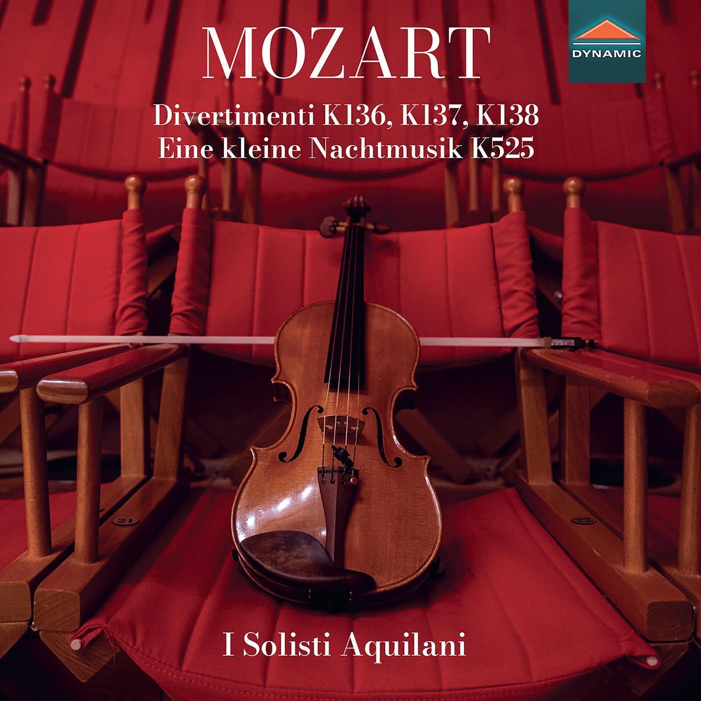 CDS8052 I Solisti Aquilani; Daniele Orlando Wolfgang Amadeus Mozart: