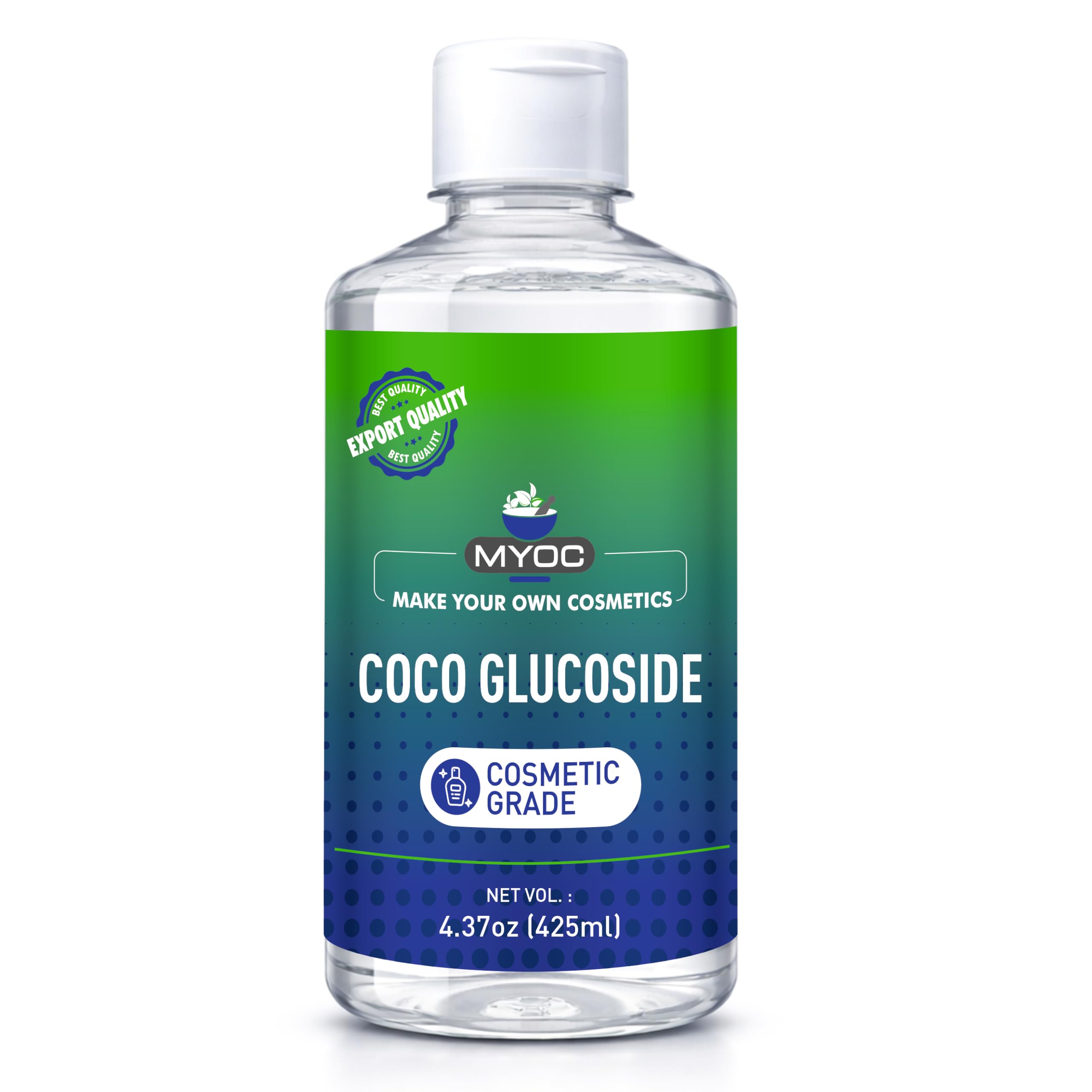 Myoc Coco Glucoside -Natural Surfactant, for Skin, Shampoo, Body Wash, Shower Gel – 425 ml-picture-55