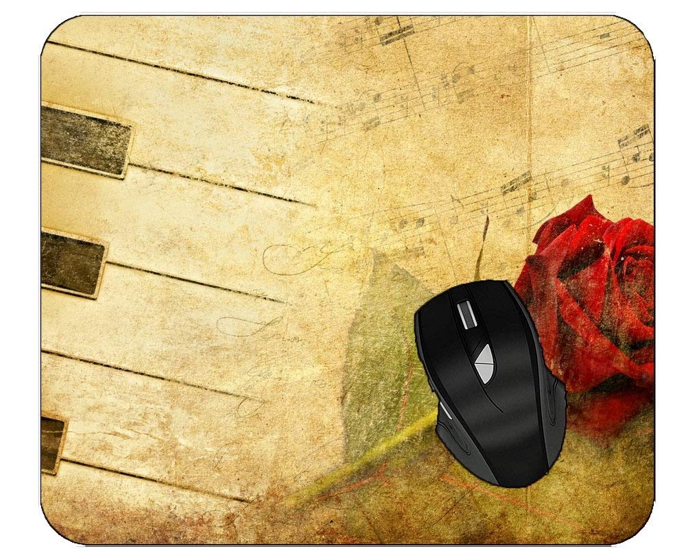 Gaming Mouse Pad Music Drums Mouse Pad for Home Office Working