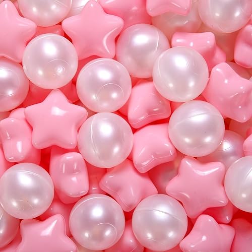 Miniatura 21 de STARBOLO Pelotas de Piscina de Pelotas para Niños Pequeños Paquete de 100 200 500 - Sin BPA y Ftalatos No Tóxicas A Prueba de Aplastamiento Pelotas