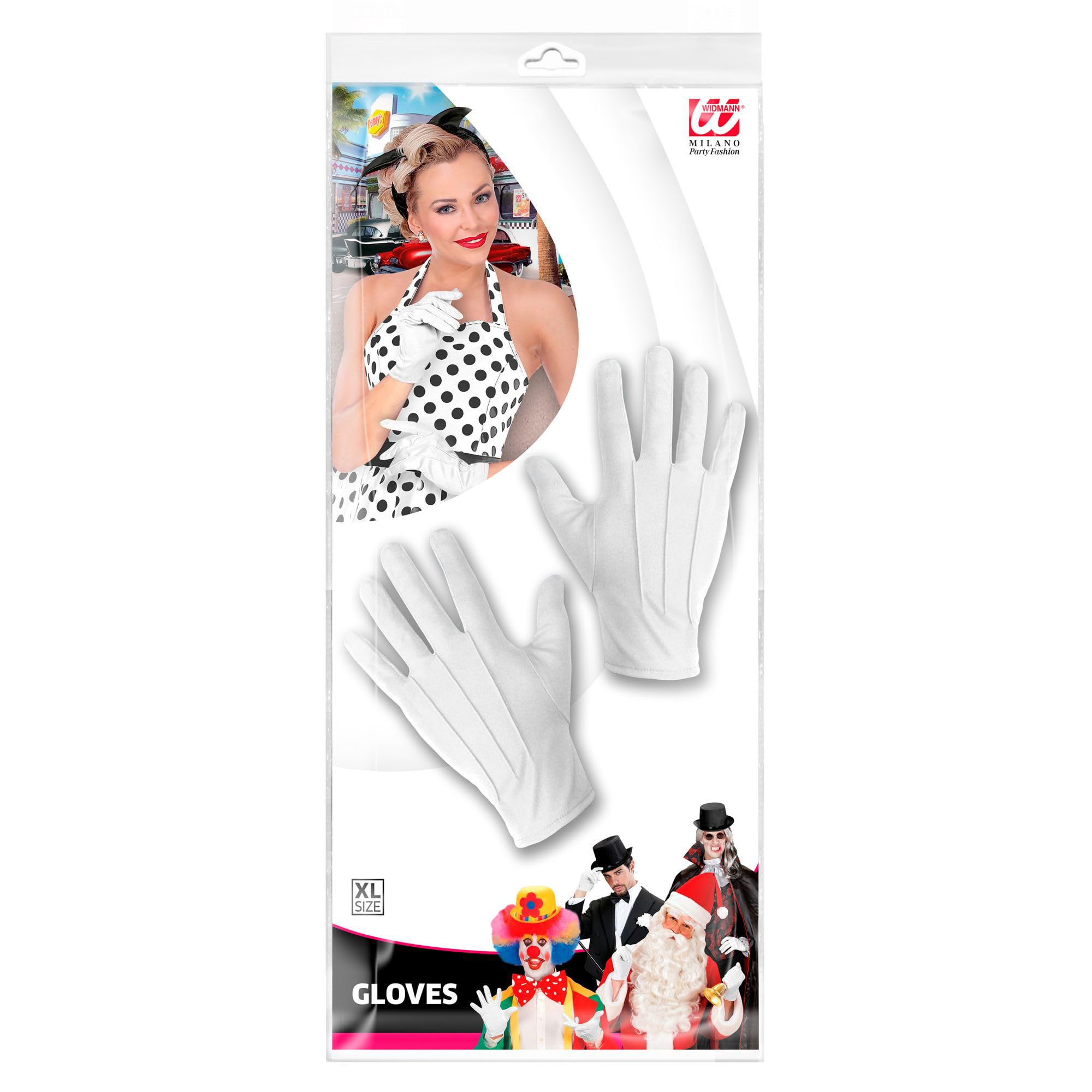 W WIDMANN MILANO Party Fashion - Rękawiczki, klaun, teatr, kostiumy karnawałowe