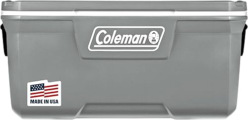 Coleman Classic Series - Hielera portátil con aislamiento, resistente a fugas, para exteriores, conversa el hielo hasta por 5 días, 52, 70, 120 y