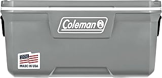 Coleman Classic Series Insulated Portable Cooler, Leak-Resistant Outdoor Hard Cooler Keeps Ice up to 5 Days, 52/70/120/150 Quart