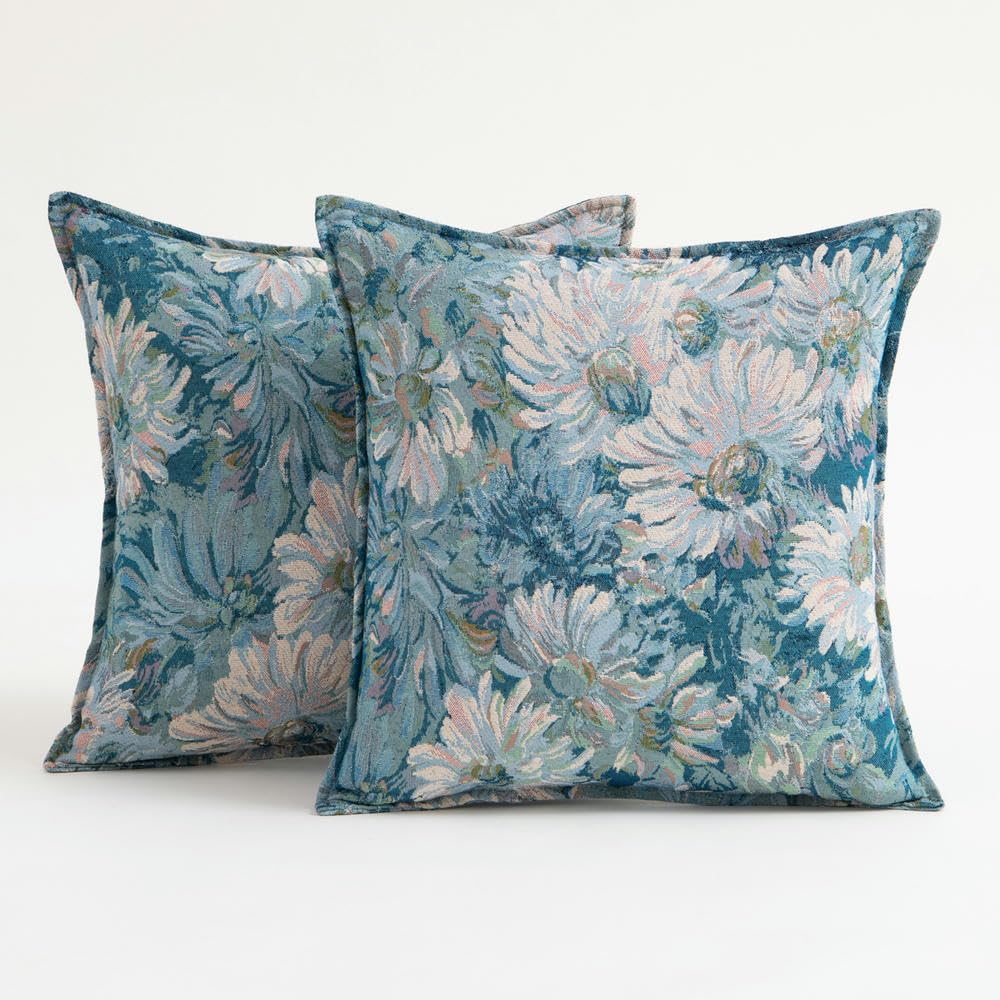 Taies d'oreiller motif floral pour un style champêtre français unique