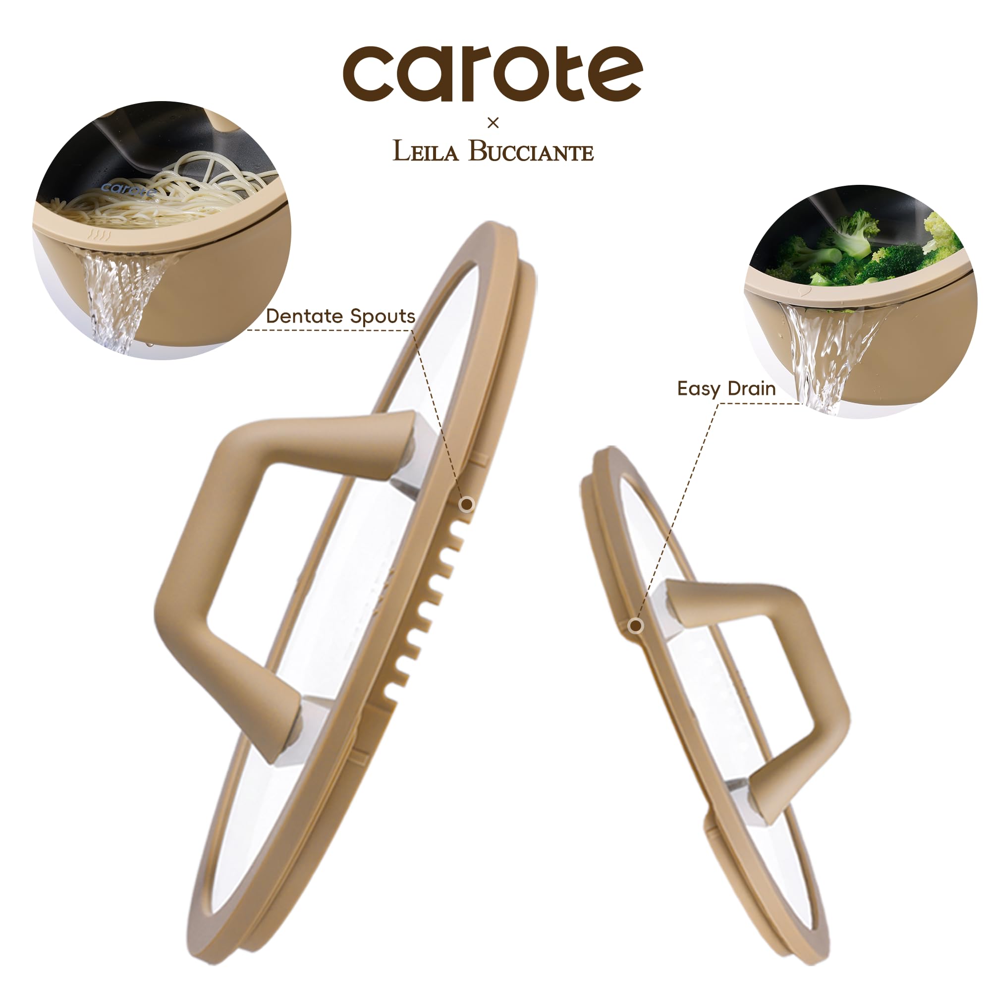 CAROTE 31PCS Pots and Pans Set, Nonstick Cookware Set Kitchen Non Stick Induction Cookware Non-toxic Granite Cooking set