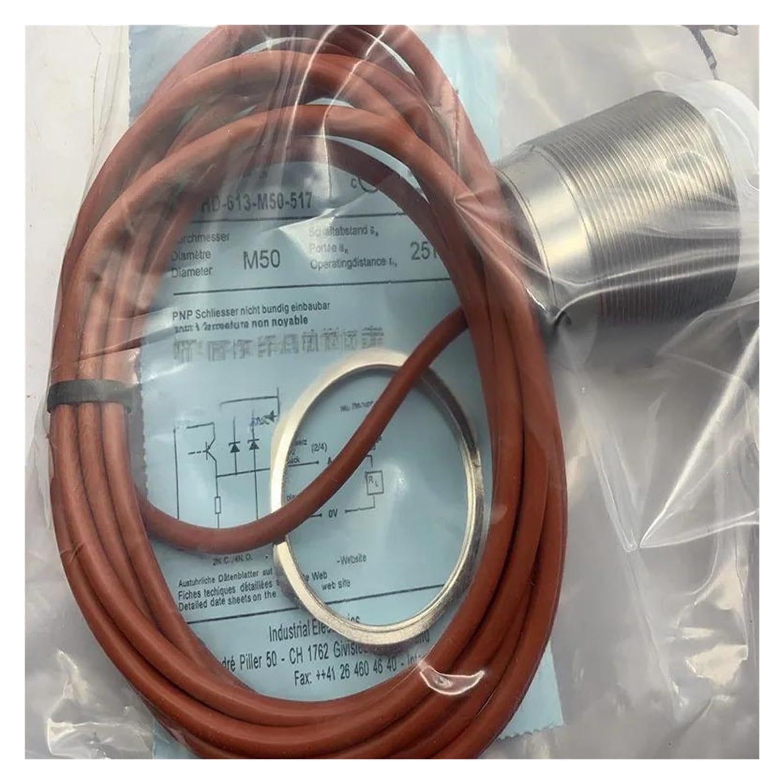 NACODLUL DW-HD-601-M18-411 DW-HD-603-M18-411 DW-HD-613-M50-511 DW-HD-613-M50-502 DW-HD-613-M50-517 sensor(DW-HD-613-M50-517)