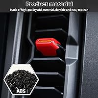 Vista 6 de Cubierta para interruptor de ventilación de aire para Ford Bronco Center Dash compatible con Ford Bronco 2021 2022 2023 + 2/4 puertas