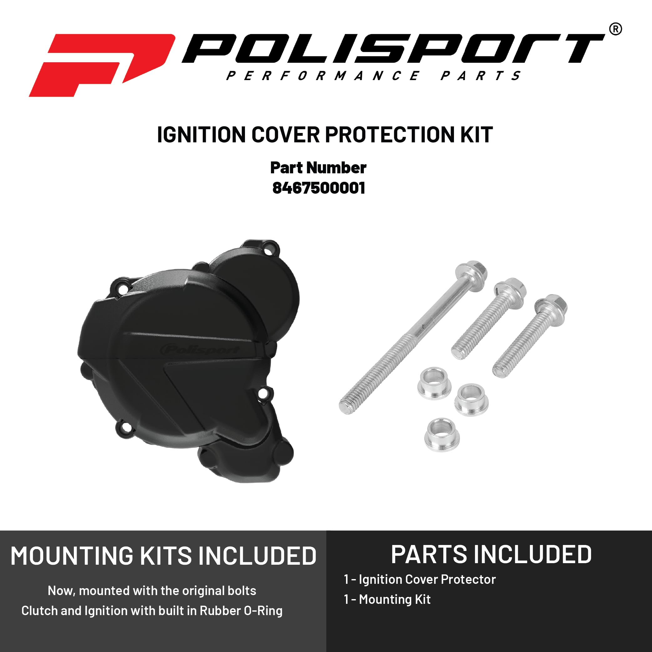 Protezione Coperchio Accensione Polisport Per Moto KTM - Arancione, In Poliammide Resistente - Foto 7