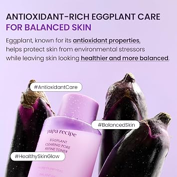 Papa Recipe Pore Refine Milky Toner - 2% Niacinamide + 4 Ceramide Complex, Gentle & Lightweight/Daily Exfoliating Toner, Balances Pore with Eggplant Extract, Korean Skincare (5.07 fl oz / 150ml)