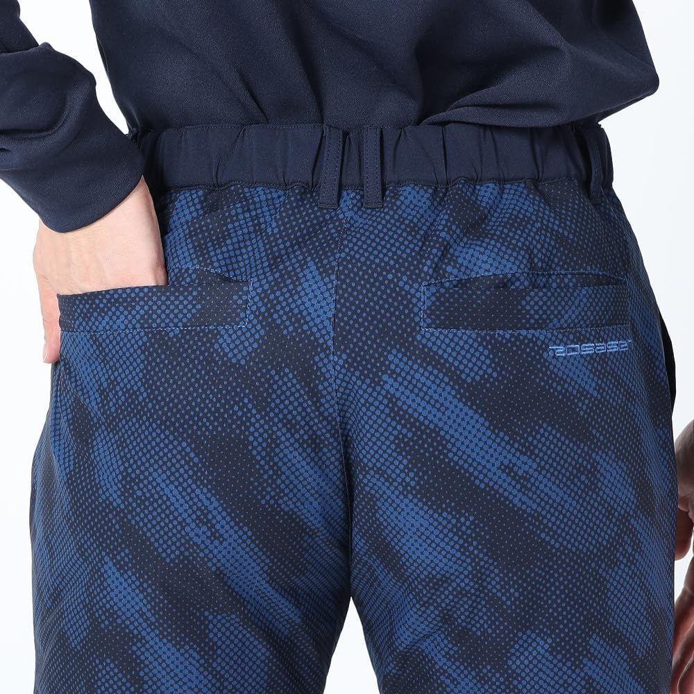 ROSASEN ゴルフウェア 保温 ストレッチリップドット迷彩パンツ ROSASEN ゴルフウェア 保温 ストレッチリップドット迷彩パンツ