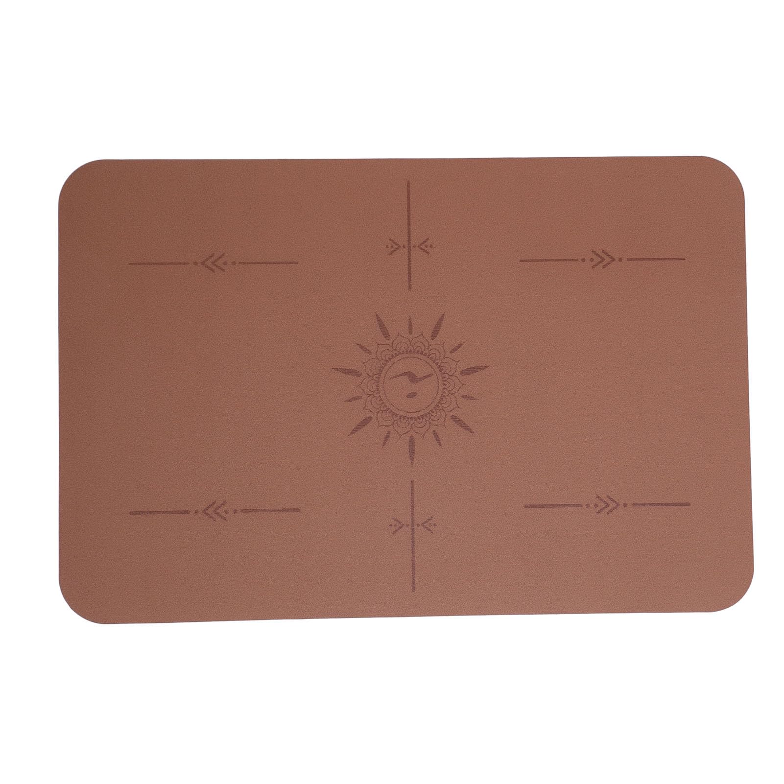 Sewing Machine Muffling Mat, Sewing Machine Pad Reduce Vibration and Sound Insulation Mat, Movement and Slipping for Quilting Embroidery (Golden Brown)