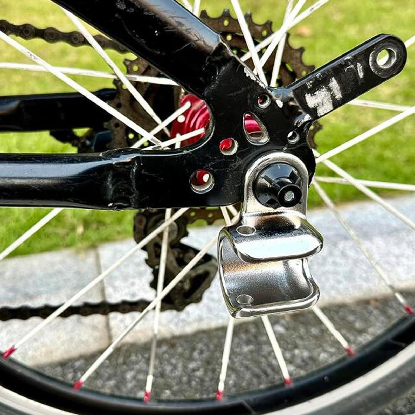 SECRET DESIRE Bike Trailer Hitch Compact Bicycle Trailer Hitch for Bicycle Biking Supplies Gold