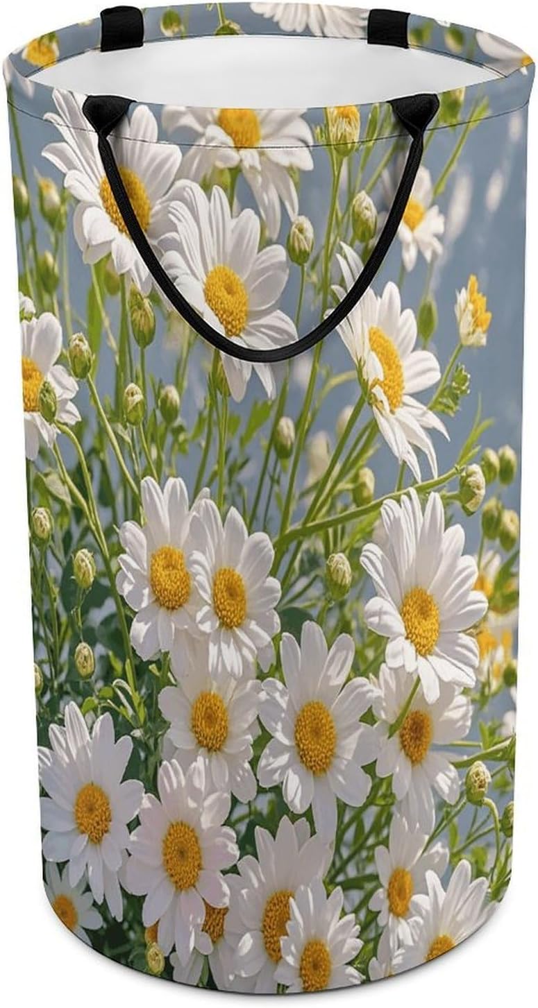 Lots of Flowers-png Laundry Hamper Large Collapsible Laundry Basket with Handles Waterproof Clothes Hamper Portable Dirty Clothes Basket for Bedroom Laundry Room Closet Bathroom