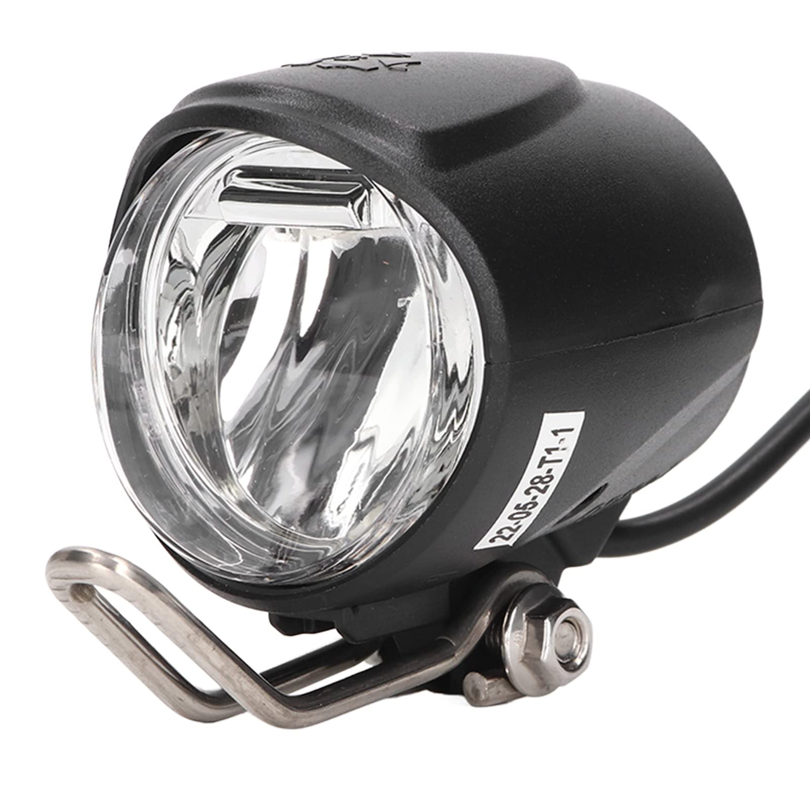 DK11 Kit Luci per Bici Elettrica Set Faro e Fanale Posteriore in Lega di Alluminio Plastica 12V-72V IPX4 Impermeabile con Design Antiscivolo per L'aggiornamento Quotidiano della