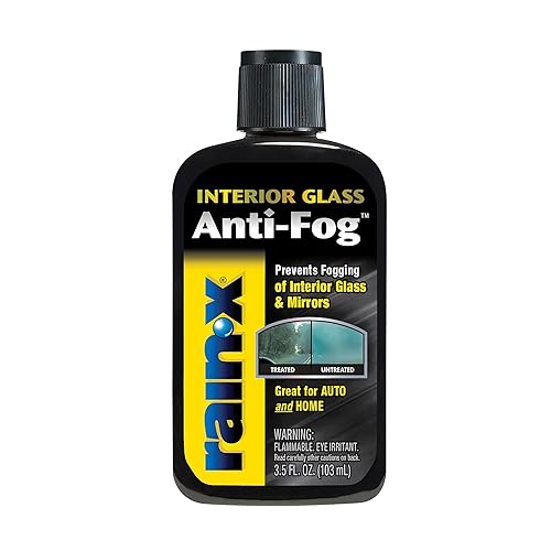 Rain-X AF21106D Glass & Mirrors Anti-Fog Treatment, Prevents Fogging &
