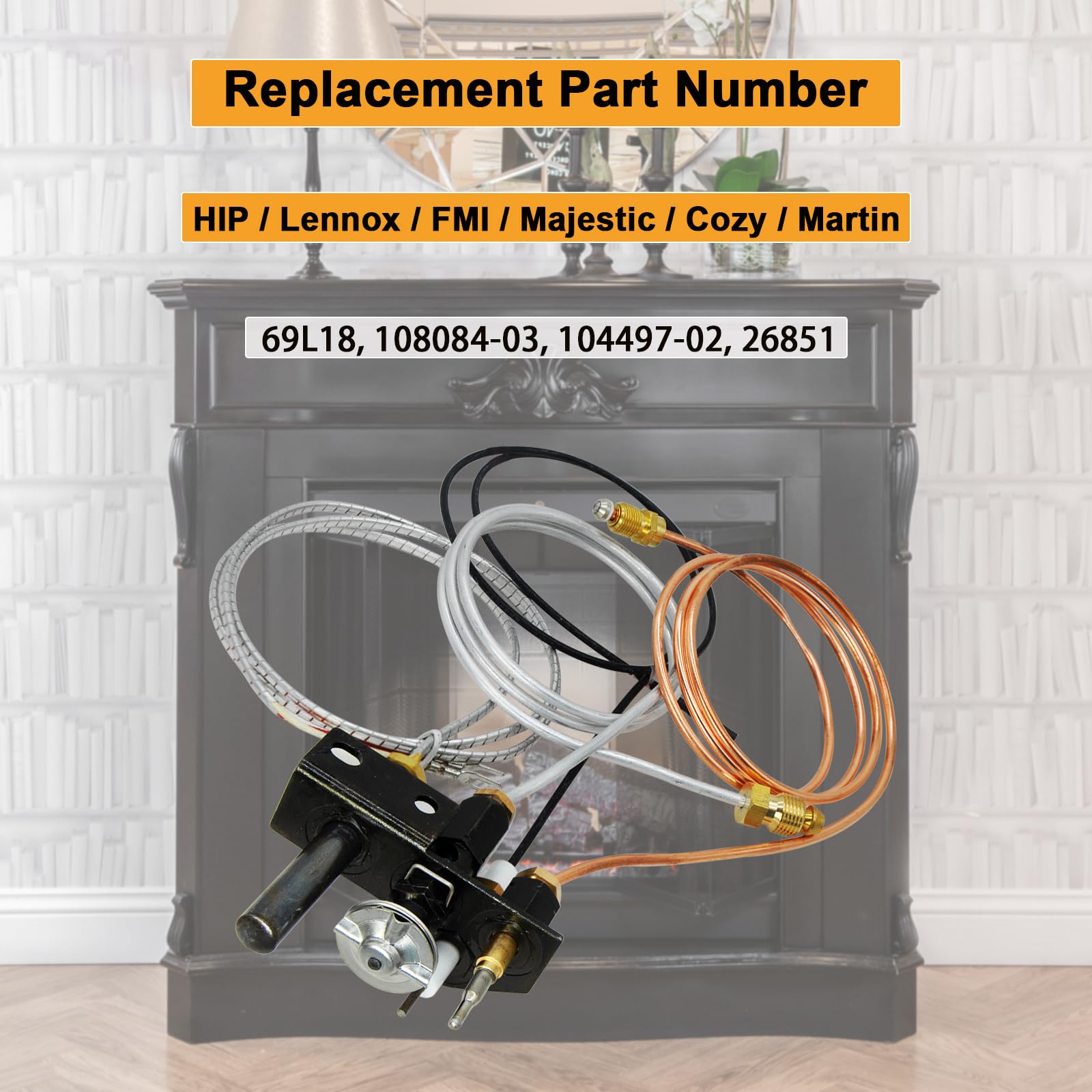 Amazon.com: 69l18, 108084-03 Propane Gas (LPG) Fireplaces Pilot