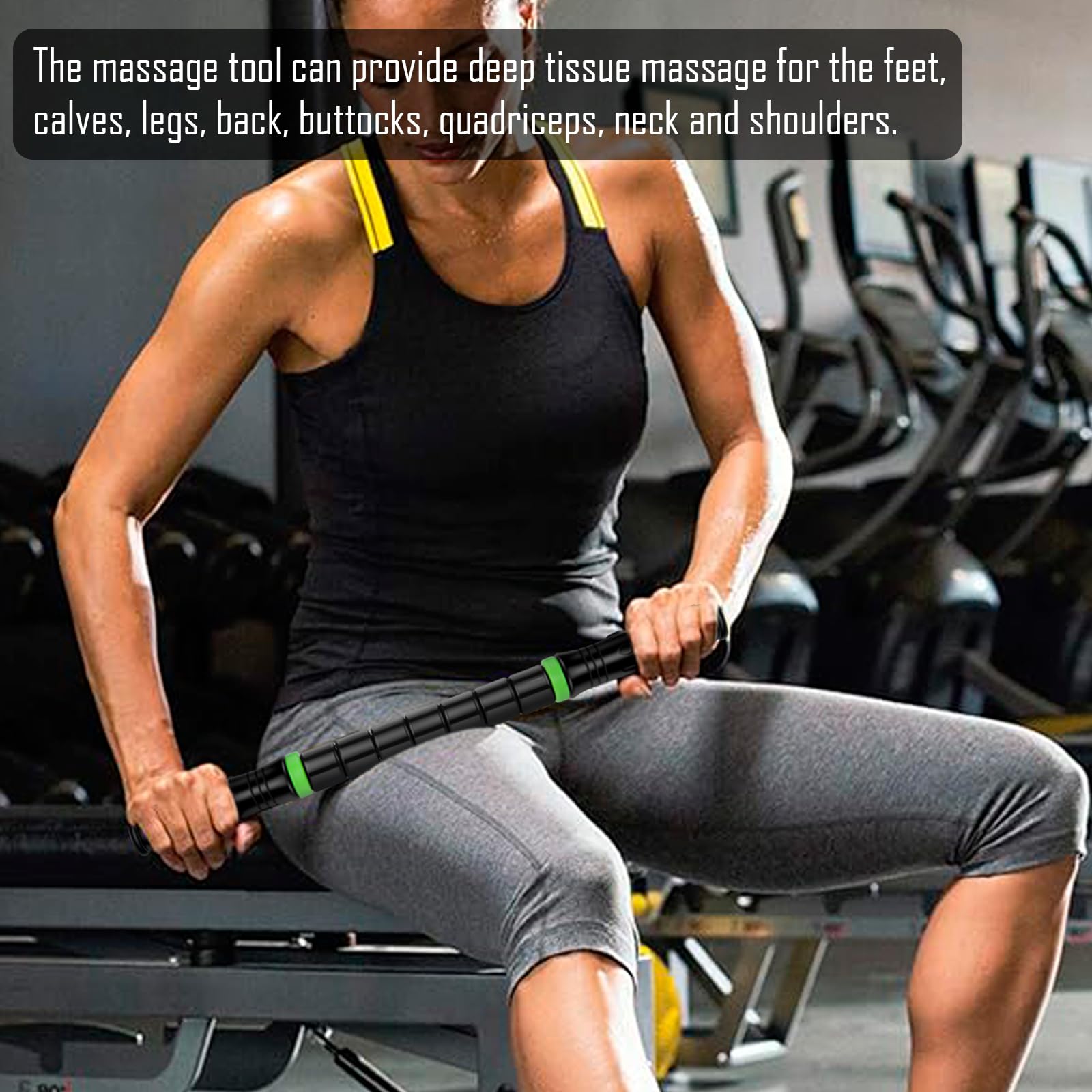 Premium Muscle Roller The Ultimate Massage Roller Stick 17 Inches