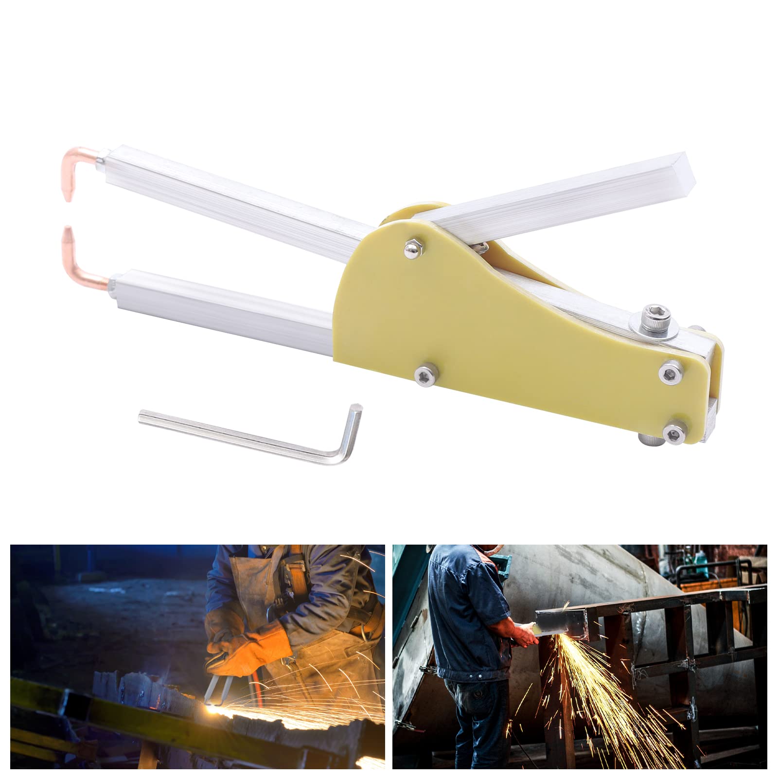 Welding Systems Machine Handheld Portable Spot Welder Machine Tongs Butt Welding Gun for Welding Pen Sheet Repair