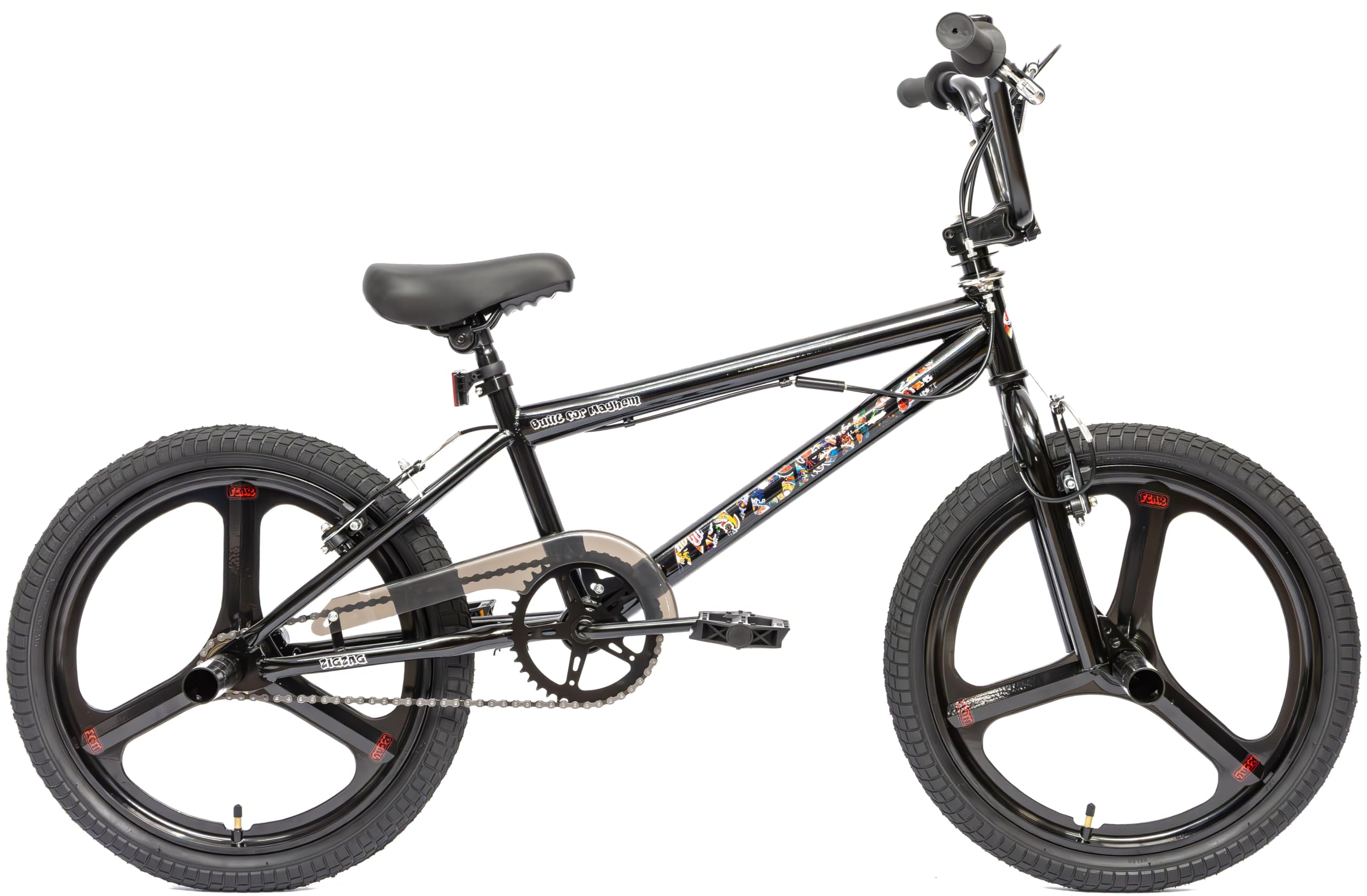 BMX Rad, 20 Zoll, 360 Grad Rotor, Pegs, Freestyle | 20 Zoll BMX Fahrrad Jungen Mädchen Erwachsene 360 Grad Rotor Pegs Freestyle Bike mit Klingel