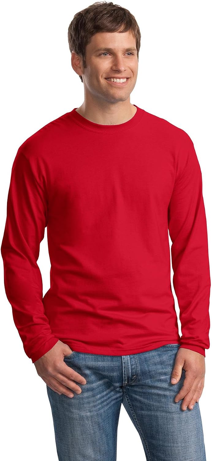Hanes Men's Long-Sleeve Beefy-T Shirt (Pack of 2)