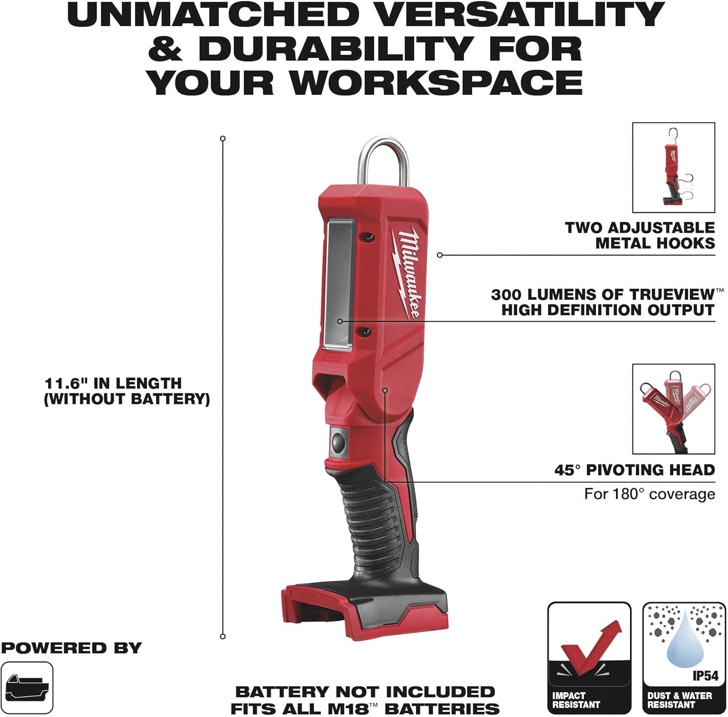 Milwaukee 2352-20 M18 LED Stick Light
