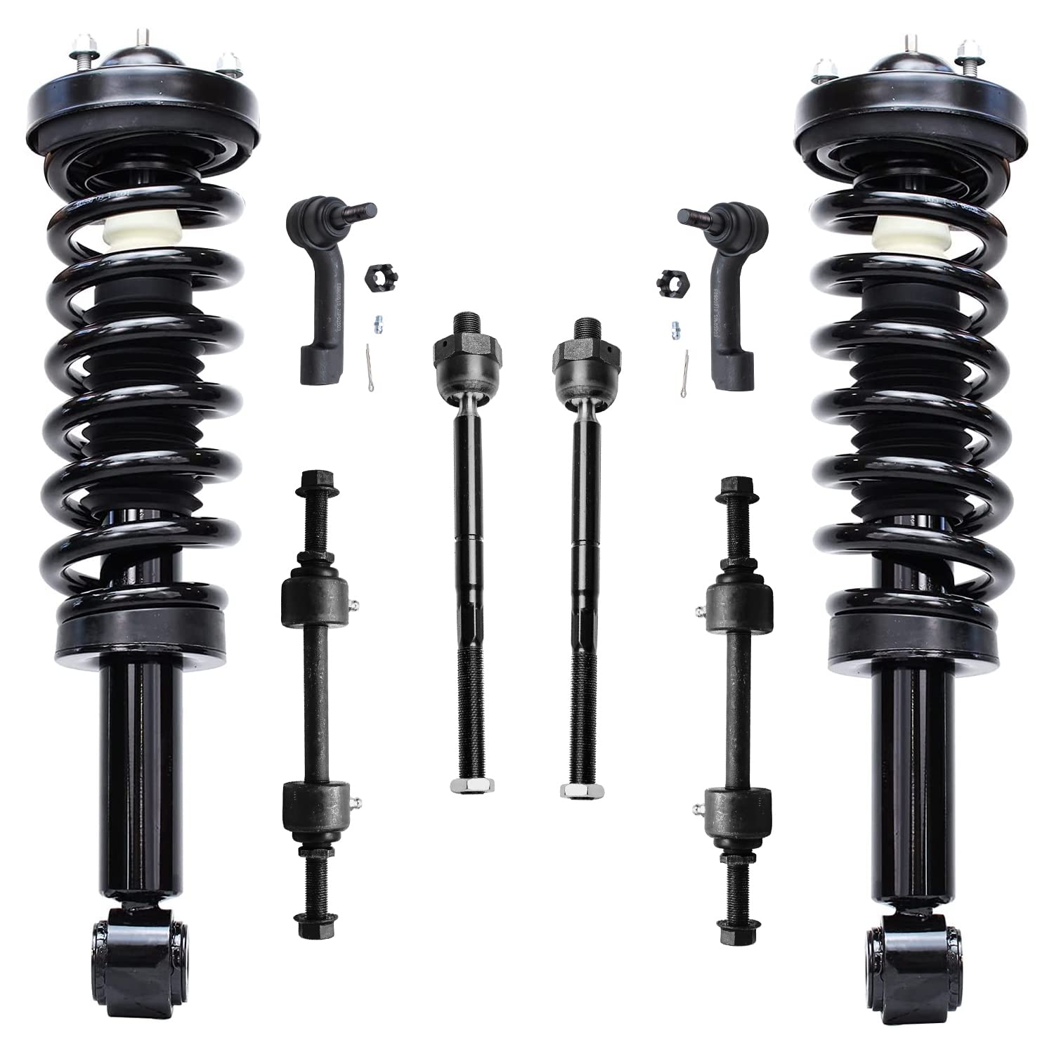 Detroit Axle - 4WD Front Struts Kit for 2009-2013 Ford F-150