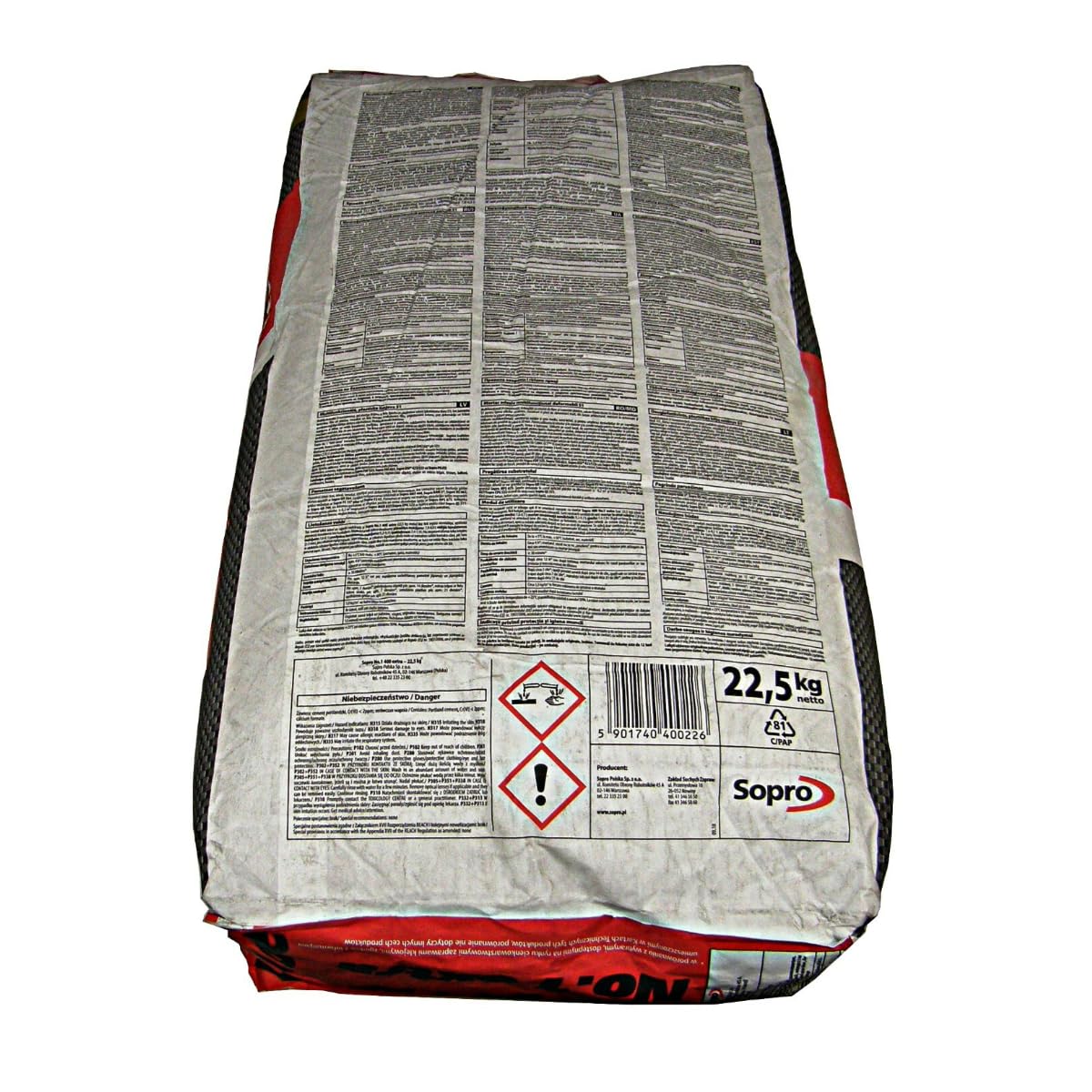 22,5kg SOPRO No.1 S1 Multifunktions- Flexkleber, Fliesen- und Natursteinkleber (1,20EUR/kg)