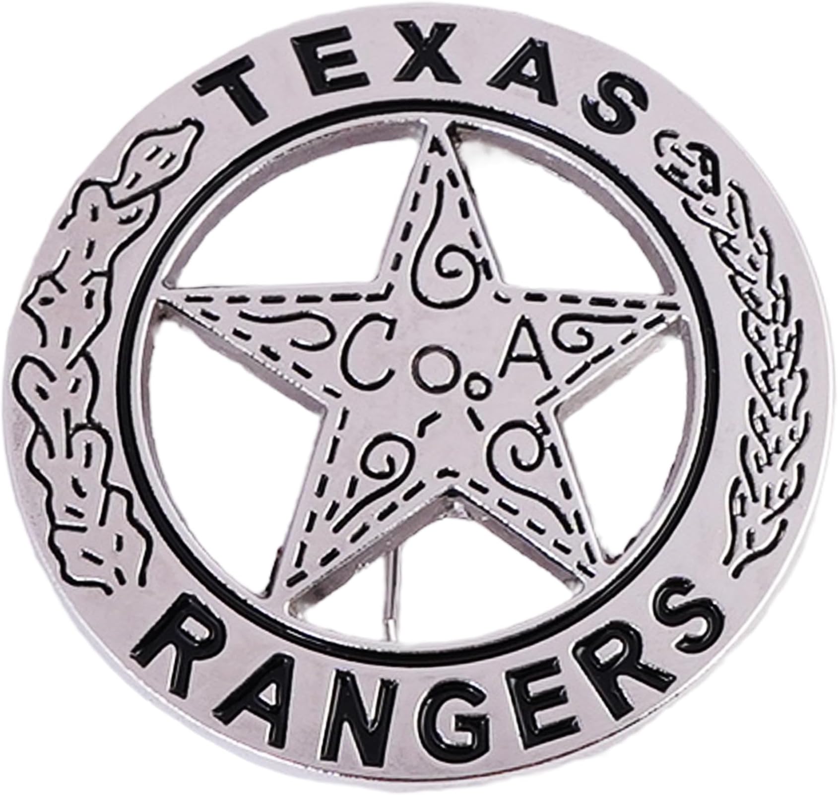 Wild West with the Authentic Western Cowboy Badge Pin Durable Metal, Perfect for Collectors, Authentic Touch to Any Outfit or Display. Decoration badge