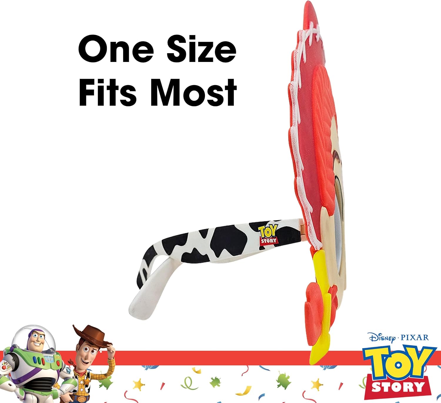 Sun-Staches Toy Story Sunglasses, Disney Costume Accessory