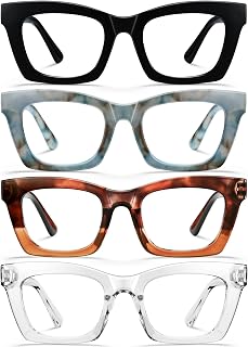 CCVOO Oprah Style Reading Glasses for Women, Eyeglasses, Blue Light Readers for Women, Computer Eye Glasses, Cheaters