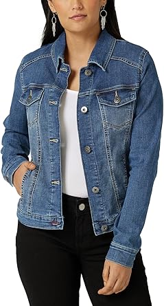 7. Wrangler - Authentics Women's Stretch Denim Jacket