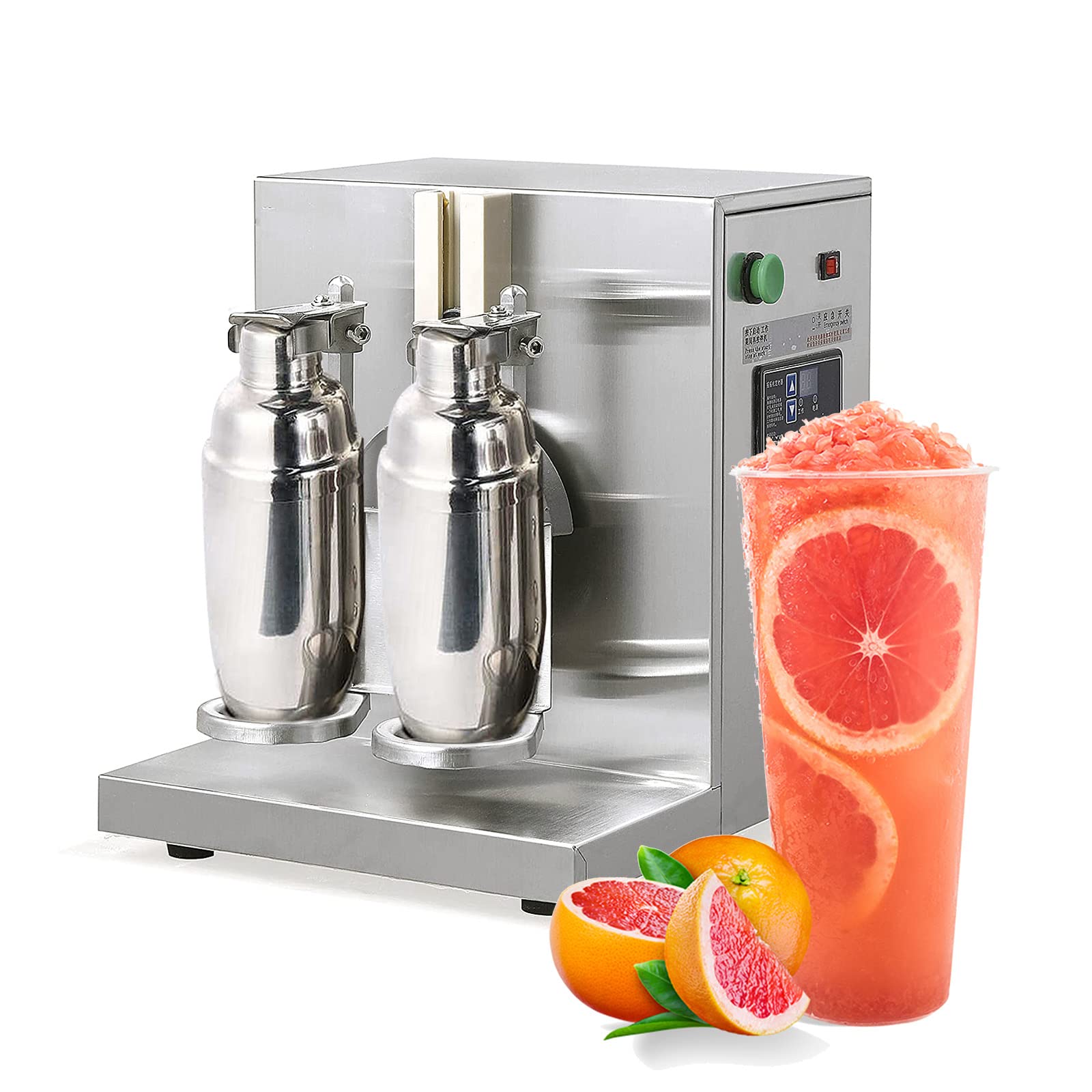 Buy Double Head Milk Tea Shaker Machine/Stainless Steel Double Bubble