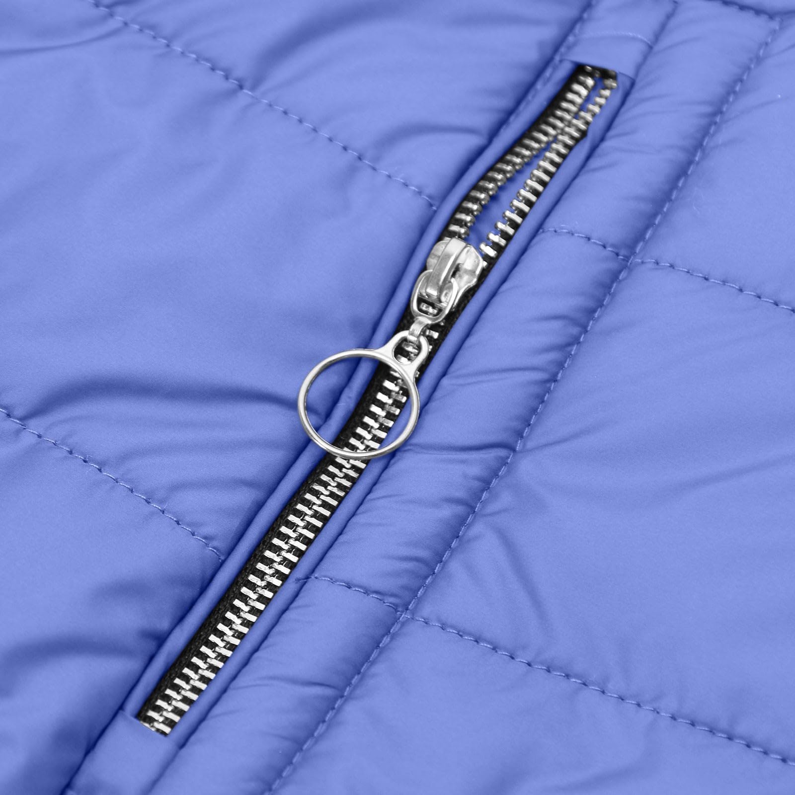 Générique Manteau Femme Hiver Mi-Long avec Capuche, Veste Zippée Biais à Taille Ajustable, Plusieurs Couleurs Disponibles