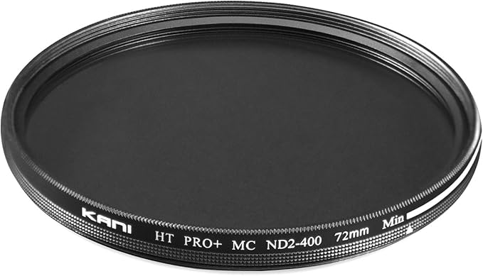 Amazon Kani カメラ フィルター Ndフィルター 可変式 バリアブル Nd2 400 49mm Kani 減光 Nd フィルター
